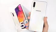 Samsung Galaxy A50 Unboxing & Hands on Review - White Color | Camera Samples 🔥