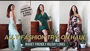 ALLY FASHION TRY-ON HAUL | Affordable Holiday Looks Under $20 (Online Shopping in Australia)