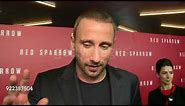 Matthias Schoenaerts on being compared to Putin and working with Jennifer Lawrence in Red Sparrow