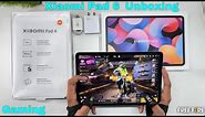 Xiaomi pad 6 unboxing and gaming Qualcomm snapdragon 870 CPU