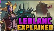 LeBlanc's Master Plan Explained