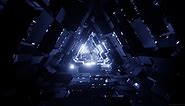 Triangle Tunnel Live Wallpaper - MoeWalls