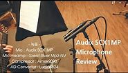 Audix SCX1MP Microphone review - 오딕스 SCX1 Small diaphragm 마이크 리뷰 - LoudBell Studio