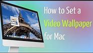 Set Live Wallpapers & Animated Desktop Backgrounds in MAC OS - VLC VERSION
