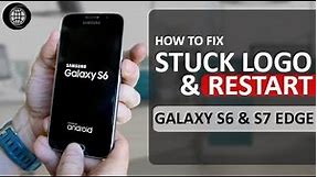 How to Fix Stuck on Logo & Restart in Logo on Galaxy S6 Edge & S7 Edge
