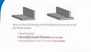 Motoman Robotics Seam Finding overview for Automated Arc Welding