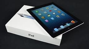 New Apple iPad (4th Generation): Unboxing and Demo