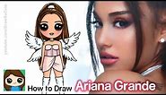 How to Draw Ariana Grande | Don't Call Me Angel Music Video