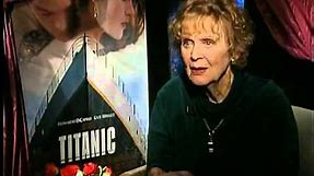 Gloria Stuart (Old Rose) Interview for Titanic in 1997