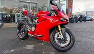 Ducati 1199 S Panigale ABS (Red) walkaround with engine sound for sale