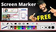 Best Screen Marker for P C ?? | PC Screen Drawing Tool | Screen Marker Software for PC / Laptop