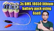 3s BMS | 12v lithium battery pack | 3s BMS wiring diagram | 3s battery pack