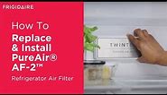 How to Replace & Install PureAir AF-2 Refrigerator Air Filter