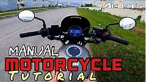 HOW TO DRIVE MANUAL MOTORCYCLE | HONDA REBEL 500