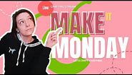 🔴 MAKE IT MONDAY | 143 Vinyl Summer Mystery Box Unboxing | Let's Craft Together!