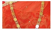 Gold Plated Coin Necklace | Rs.500 only