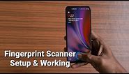 OnePlus Nord 2 Fingerprint Scanner Setup & Working