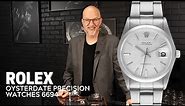 Rolex Oysterdate Precision Steel Watches | SwissWatchExpo