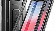 SUPCASE [Unicorn Beetle Pro Series] Case Designed for iPhone XS Max , Full-Body Rugged Holster Case with Built-In Screen Protector kickstand for iPhone XS Max 6.5 Inch 2018 Release (Black)