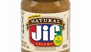 Jif Natural Creamy Peanut Butter Spread Contains 90% Peanuts, 40 Ounces