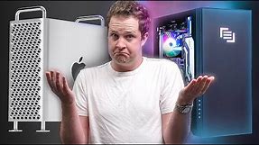 I'm SHOCKED! $11,000 Mac Pro vs $11,000 PC!