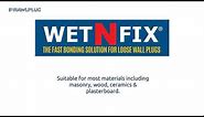 How To Fix A Wall Plug Using Rawlplug Wet-N-Fix Repair Solution Pads | Toolstation