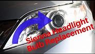 Toyota Sienna Headlight Bulb Replacement (2011-2019)
