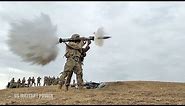 AT4 Rocket Launcher Live Fire Exercise