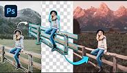 How To Blend Photos Into A New Background With Photoshop