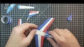 Papercraft - Building Paper Model | How to Make a Paper Airplane Model