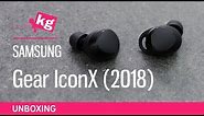 Samsung Gear IconX (2018) Unboxing [4K]