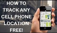 📱How to Track a Cell Phone Location for Free - Online GPS Tracker