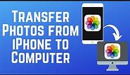How to Transfer Photos from iPhone to Computer 2024