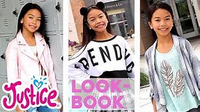 JESSALYN GRACE'S JUSTICE LOOKBOOK - BACK TO SCHOOL 💗 JUSTICE