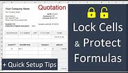 How to Lock and Protect Individual Cells in Excel + Bonus Tips for Quick Setup