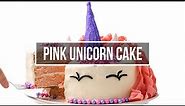 How to Make Pink Unicorn Cake