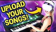 How to Upload Your MIDI Songs to Play VR Piano with PianoVision