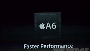 The Apple A6: a smaller processor for the iPhone 5 with twice the performance