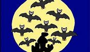 Classic Sesame Street animation: 8 Bats