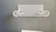 Quick change toilet paper holder with compliant springs