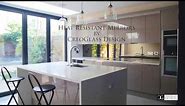 Heat Resistant Bronze Mirror by Creoglass Design Modern Kitchen Glass Splashbacks 01923 819 684