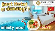 The Best Hotel in Da Nang Vietnam (2024)🇻🇳 TMS Beach Hotel Review (infinity pool+Ocean view+buffet)