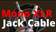 How to Make XLR to Mono Jack Cable | XLR to TS 1/4" Mono