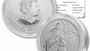 2023-1 oz Silver Australian Lunar Series III Year of the Rabbit Coin (in Capsule) Brilliant Uncirculated $1 Seller BU