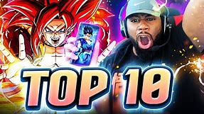 MY TOP 10 DOKKAN CHARACTERS SINCE RETURNING!