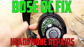 How to fix your BOSE QC Headphones QC repair