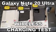 Samsung Galaxy Note 20 Ultra Otterbox Case Review and wireless charging test