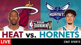Heat vs. Hornets Live Streaming Scoreboard, Play-By-Play, Highlights | NBA In-Season Tournament