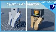 Roblox Studio - How to add custom Sit Animations to your Game.