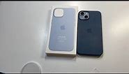 Official iPhone 14 Silicone Case Sky Blue Unboxing and Review